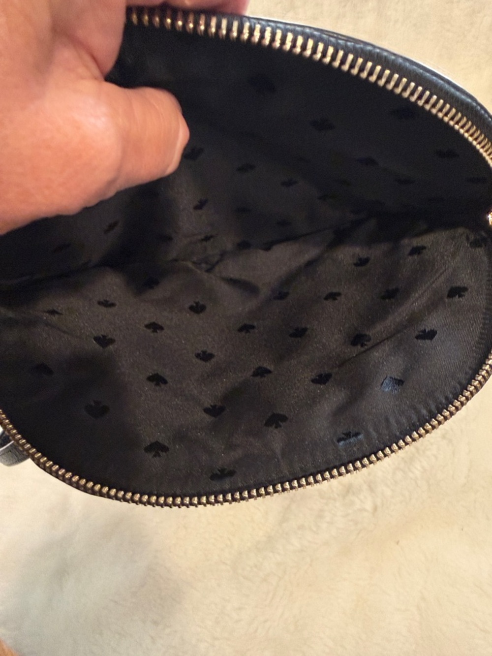 Kate Spade New York Black Pebbled Leather Crossbody Bag - Picture 10 of 14